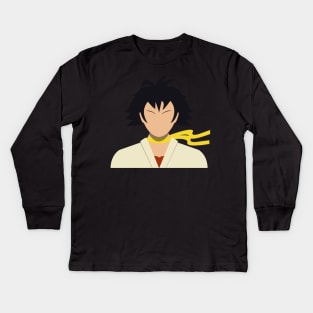 Makoto Vector Kids Long Sleeve T-Shirt